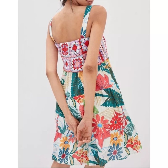 FARM Rio Multicolor Floral Mini Dress - Picture 5 of 9